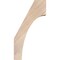 Ekena Millwork 5 1/2"W x 14"D x 26"H Westlake Smooth Knee Brace, Douglas Fir BRC06X14X26WTL00SDF - alternate 4